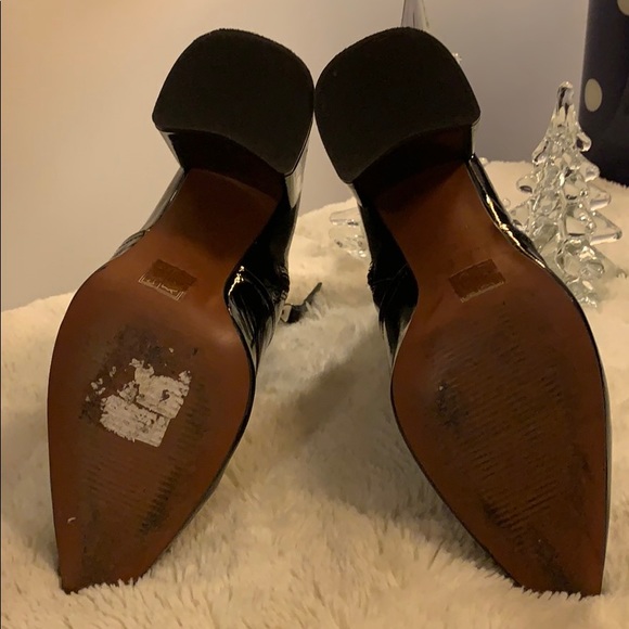 Topshop Black Patent Leather Booties - Picture 7 of 7